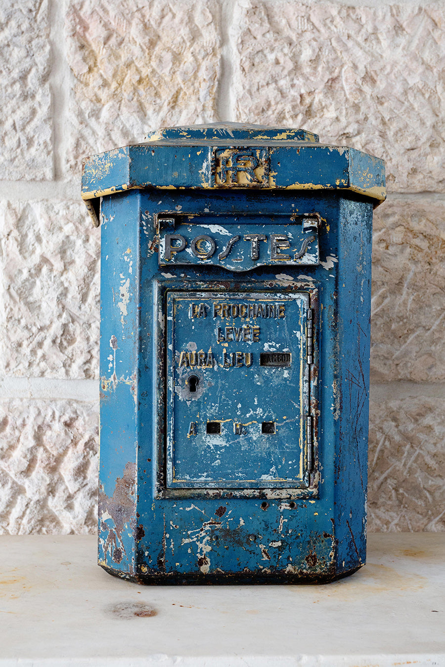 French antique letterbox