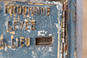 French antique letterbox